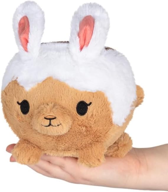 Squishable - Snugglemi Snackers Cinnabunny - SynthiSquishコレクション - 8インチ - ソフトトイ コレクタブルぬいぐるみ - 豆