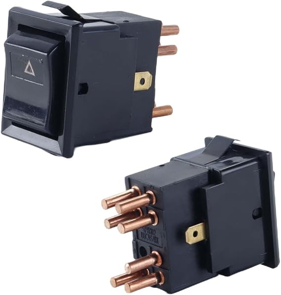 Ausi Replacement for Defender 90 110 Hazard Warning Lamp Switch YUF101490