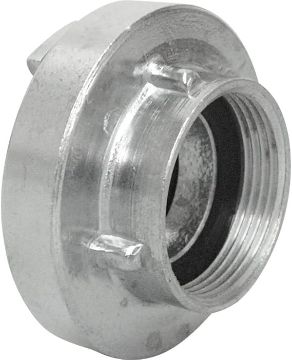 T.I.P. Storz C 52 Coupling, 1,5 Inch IG - 45.5 mm, Silver (Includes Nitrile Sealing Ring for Suction and Insertion Pressure) 31094