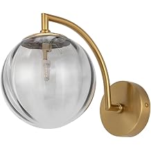 Wide-Application Wall Lamp – 107-215 sq.ft Coverage, Electroplated Finish, Includes Step-by-Step Manual