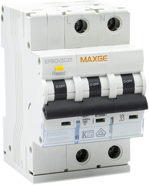 CABLEPELADO Single Phase Surge Protector 2P Class C 6kA (25A)