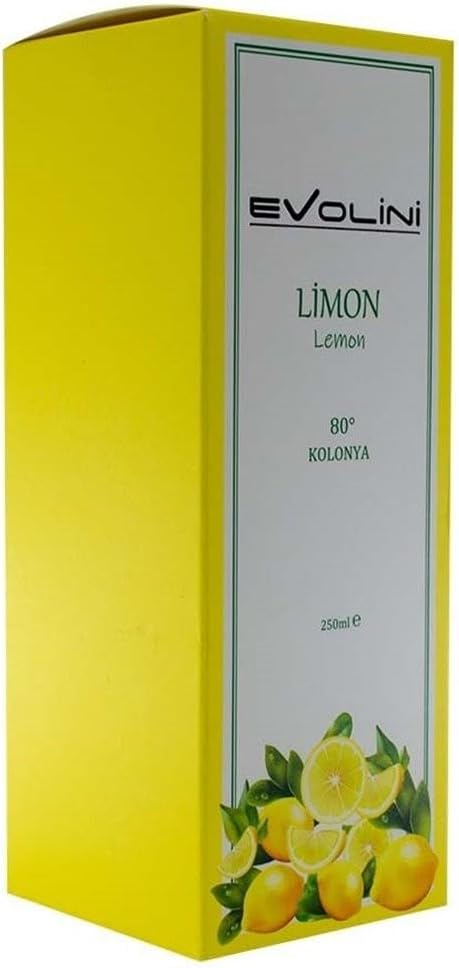 Cam Şişe Kolonya 250 cc Limon