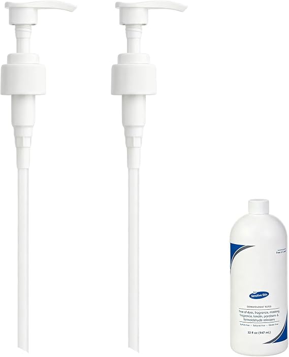 ディスペンサーポンプ Vanicream 液体クレンザー対応 32液量オンス 2個