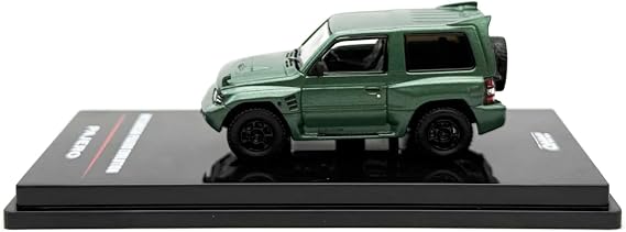 Inno Models Pajero Evolution RHD (Right Hand Drive) Satin Green Metallic 1/64 Diecast Model Car IN64-EVOP-SGRE