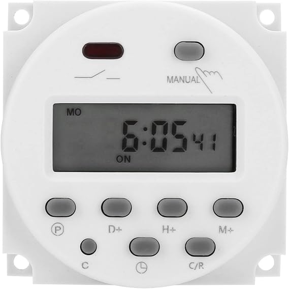 Digital Time Relay CN101A DC 12V Mini LCD Digital Microcomputer Control Power Timer Switch
