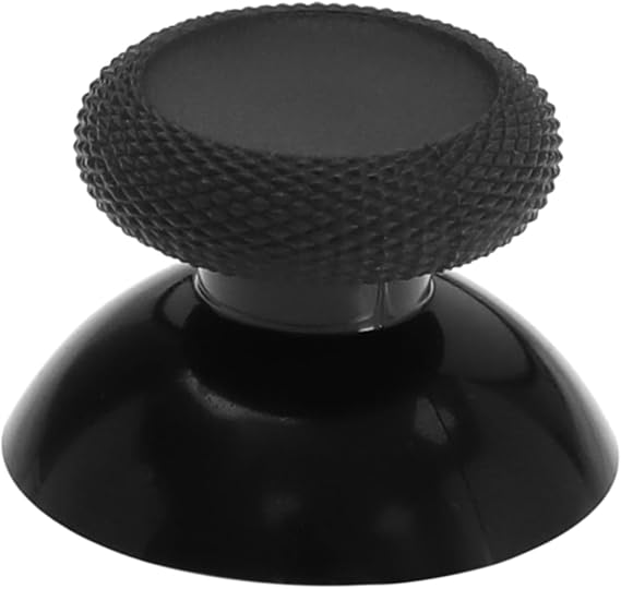 SG Store Joystick Cap Replacement Compatible with Meta Oculus Quest 2 Analog Joystick Mushroom Caps Thumbstick Cover ABS Plastic Black