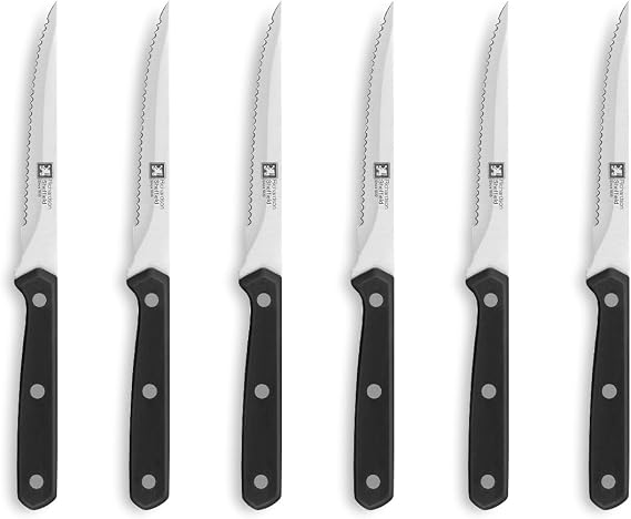 Richardson Sheffield Cucina Steak Knives, Set of 6, Silver