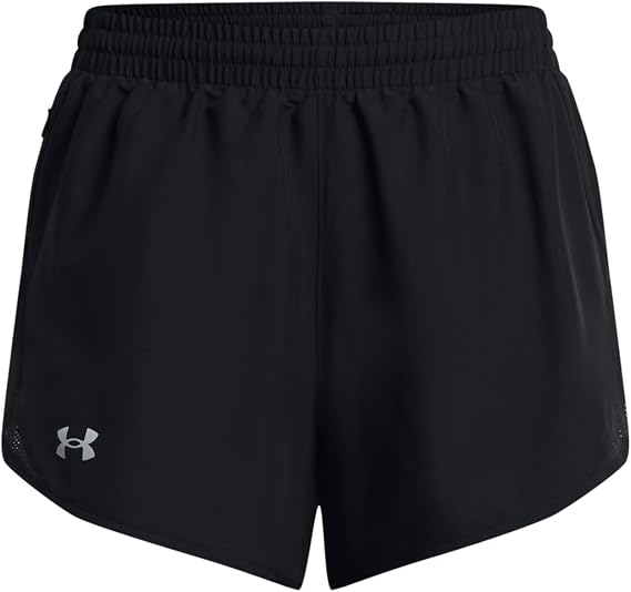 Under Armour Women Fly by 3In Short Running Shorts Sky Blue 539 - Lilac