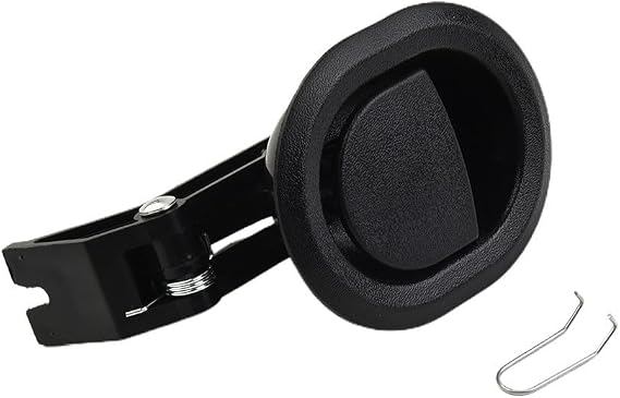 Recliner Replacement Pull Handle,Black Plastic Release Lever for Sofa Couch Chair,Fits Standard 5mm Cable,2 Screw Holes-