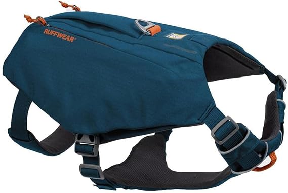 Ruffwear、Switchbak ドッグボディハーネス、ブルームーン、XS