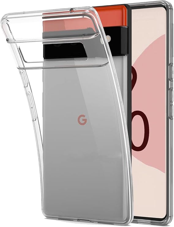 Microcase Google Pixel 6 Pro 0.2 mm İnce Silikon Kılıf - Şeffaf