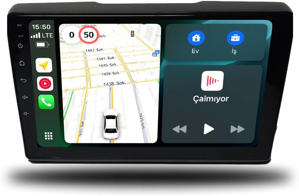 MarTechno Android Multimedya 6GB RAM 128GB Hafıza Honda City 2019-2022 ile uyumlu