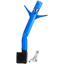 Tubular Inflatable Figurine, Inflatable Doll in The Shape of A Doll Used Particularly for Advertising Purposes, Blue