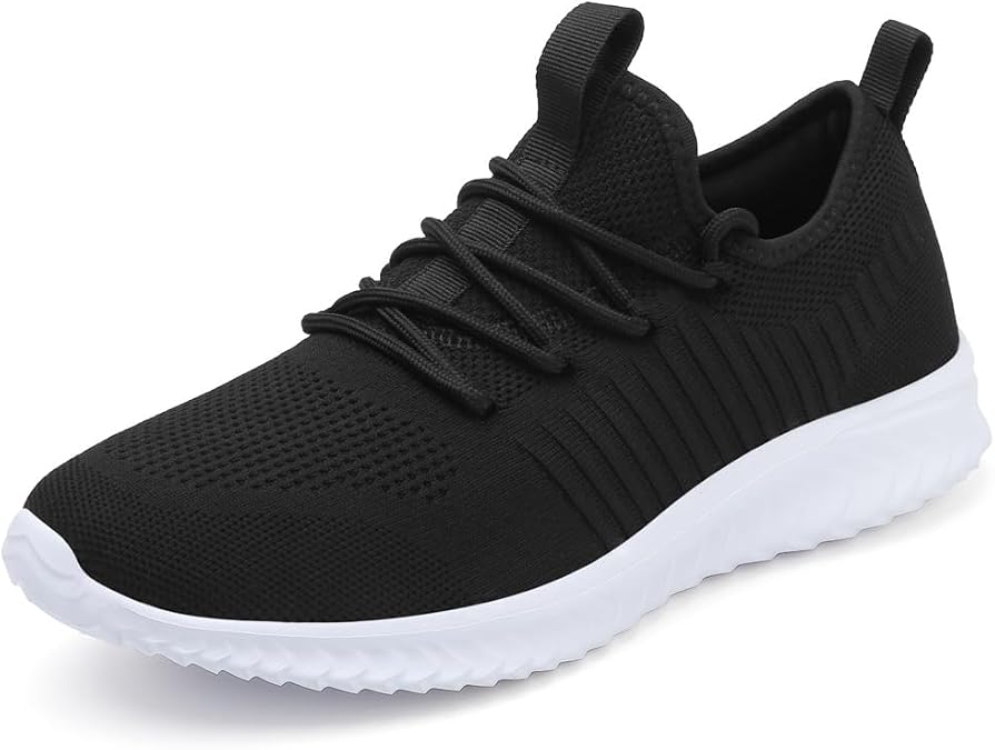 Mens Trainers Running Shoes Tennis Sports Training Walking Shoes Gym Athletic Fitness Fashion Sneakers Lightweight Breathable Outdoor Jogging