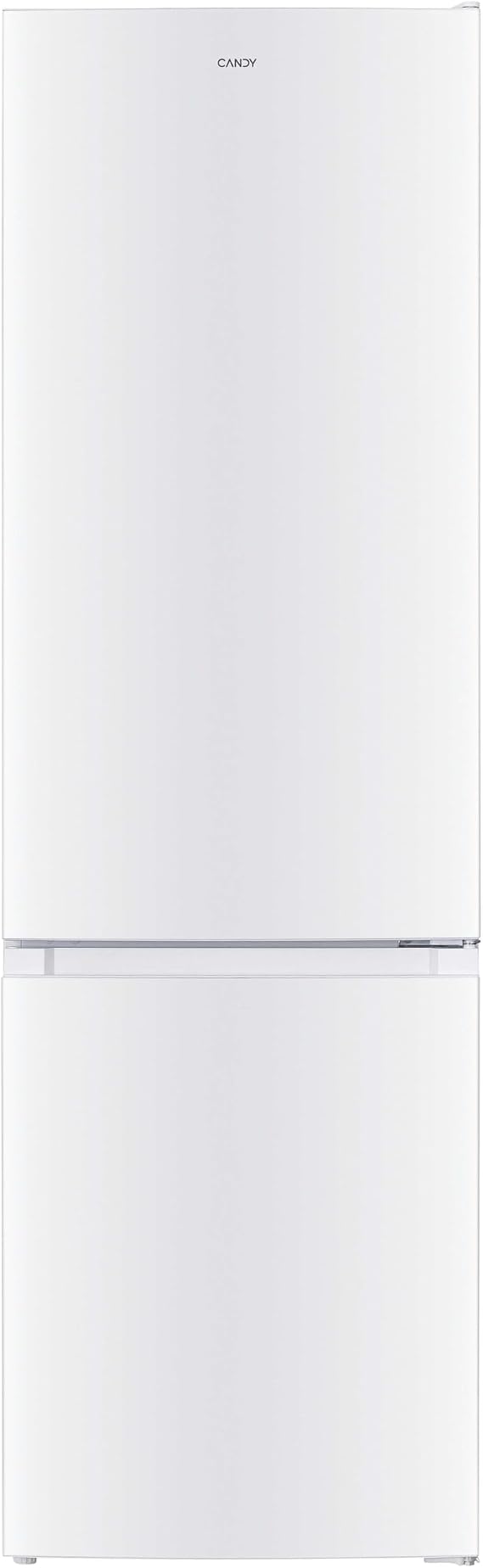 Candy Combined ZCCH1SEW518, Combi Refrigerator, 262L, 4 Shelves, 4 Balconies, Vegetable Drawer, Mechanical Temperature Control, LED Lighting, W 55 x 180 cm, Reversible Doors, 41DB, White [Energy Class E]