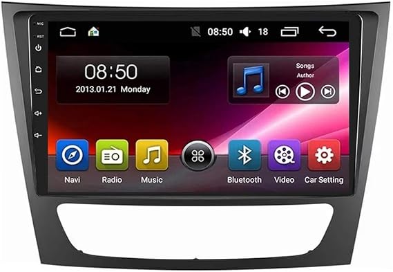 Double Din Car Stereo for Benz W211 E200 E220 E300 E350 2002-2010 Android 15 9 Inches Car Screen Head Unit Fm Am Bluetooth Usb Android Auto For, 4 Core 2G+32G