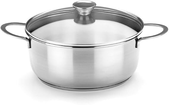 BRA Ancora | Saucepan 24 cm, Stainless Steel 18/10