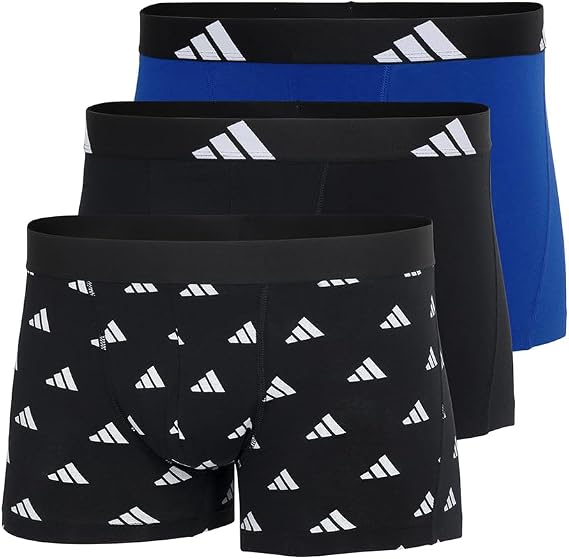 adidas Men's Trunk (3pk) - Active Micro Flex Eco - Bequeme Unterwäsche Shorts/Pants (pack of 3)