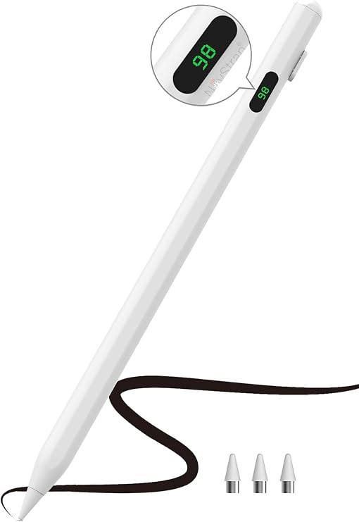 NovStrap Lenovo M11/M10 Plus/M7/M8/M9/P11 Plus Pro/P12 ile Uyumlu Dijital Ekranlı Dokunmatik Tablet Kalemi Stylus