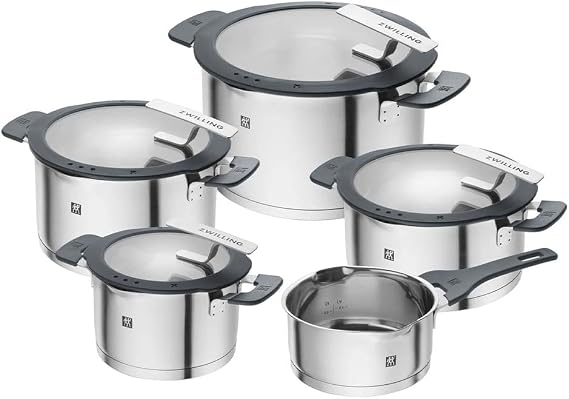 ZWILLING Simplify Tencere Seti, 5 Parça, Paslanmaz Çelik