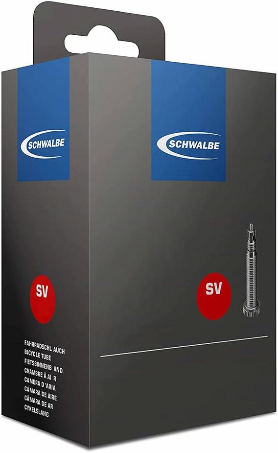 Schwalbe Unisex's SV19 Inner Tube, Black, One Size/40 mm