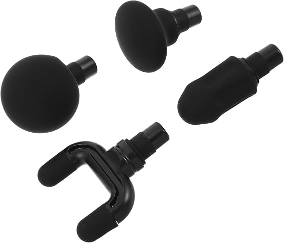 12-13mm Massager Replaceable Attachment 4pcs Silicone Gun Heads