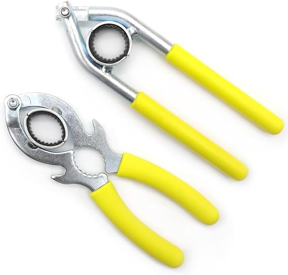 2 Piece Faucet Installing Tool Minimum Diameter 21.5mm Bubbler Wrench Loosener Alloy Faucet Aerator Wrench Cleaning Tool for Bathroom Faucet Parts