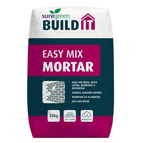 Suregreen Ready Mixed Mortar, Ready Mixed Cement Blend, Easy Mix, Add Water