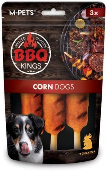 M-pets Bbq Kings Corn Dogs Chicken ÖdÜl 90gr