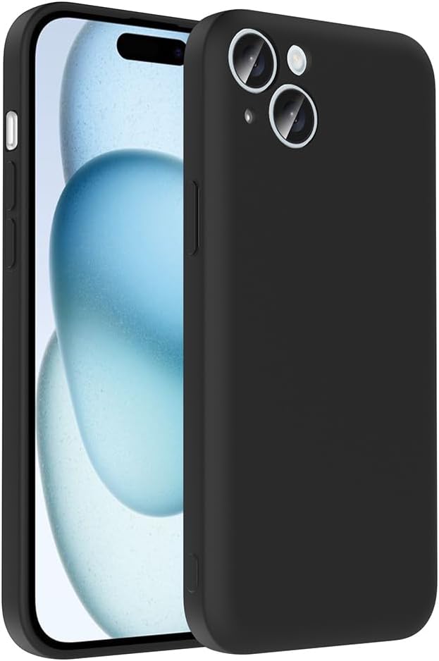 Case Black Launch Cover Original Compatible with Spia Apple iPhone 15 Compatible with Apple iPhone 15, Black