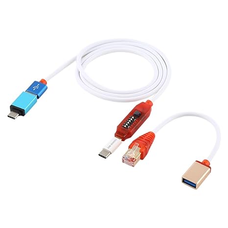 Boot Cable RJ45 Multifunction Cable For EDL/9008 Modes Fast Charging For MTK Dongle