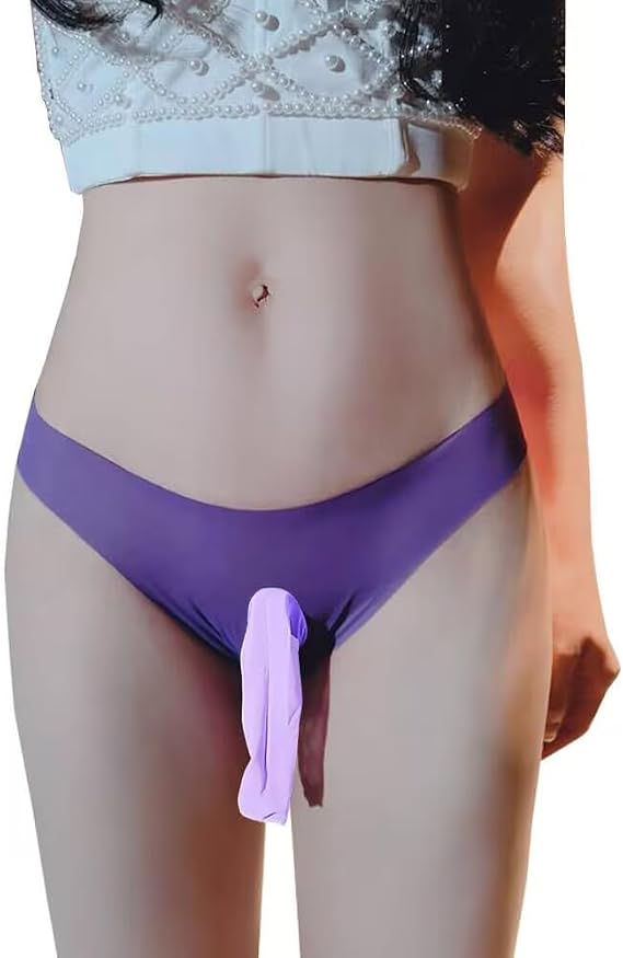 Seamless Panties Bikini Sexy Pouch Briefs Mesh Thongs G-String Low Waist Ultra-thin T Back Underwear for Women Men