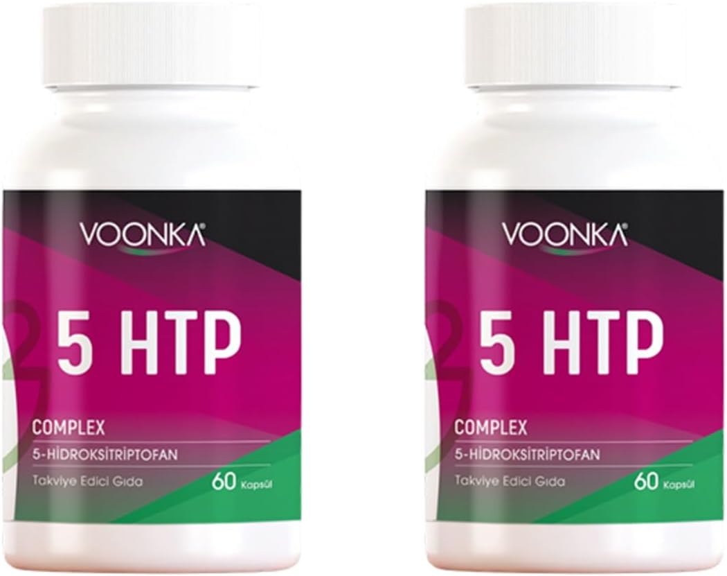 Voonka 5 HTP Complex 60 Kapsül, 2 Adet Set