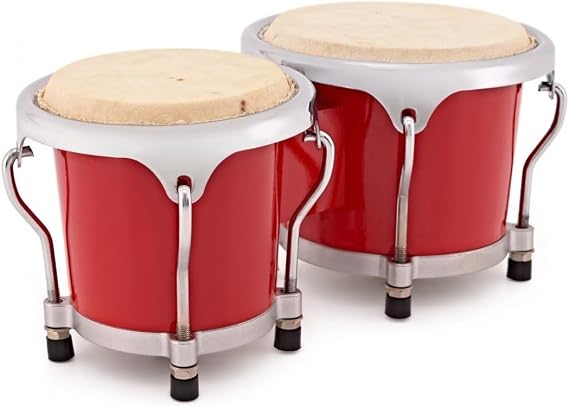 4" + 5" Mini Bongo Set for Kids and Beginners