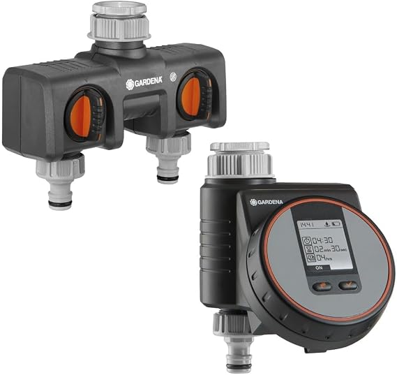Gardena Water Control Flex and Twin Tap Connector set
