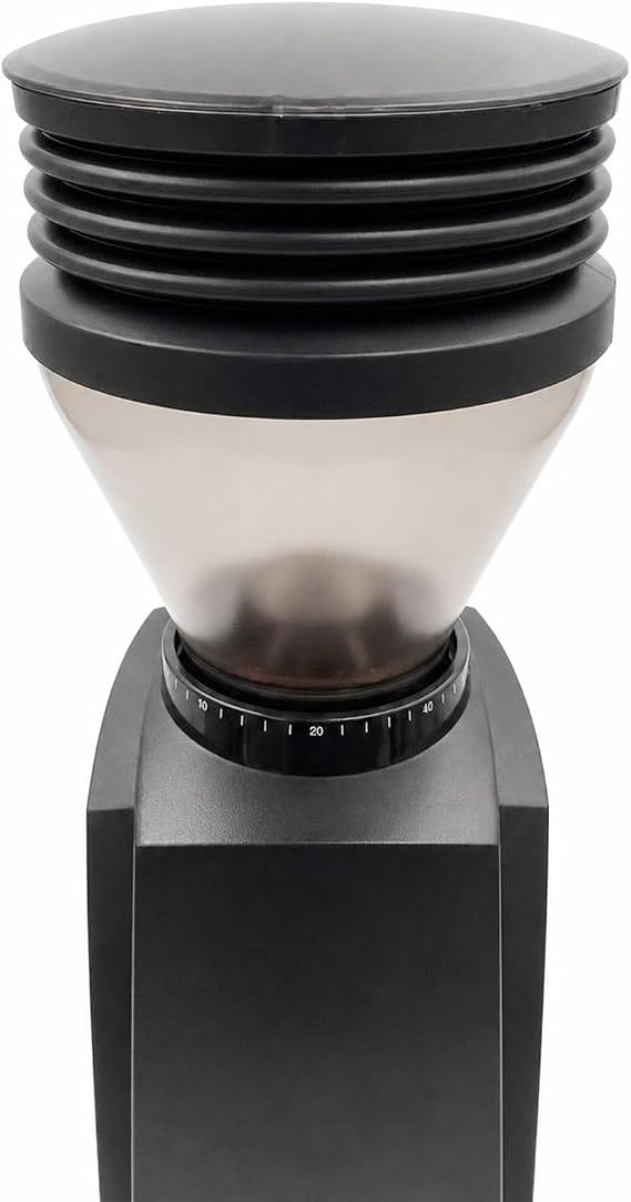 Silicone Bellow designed For Baratza Encore,Single Dose Hopper for Baratza Grinder Machine,Cleaning Residual Coffee Grounds, Gray