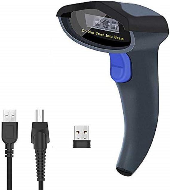 NETUM Wireless Bluetooth Barcode-Scanner Kabellos CCD Bar Code Reader für Android / IOS / Windows XP / 7 / 8 / CE  32 bit Decoder Deutsche Tastaturbelegung unterstützt