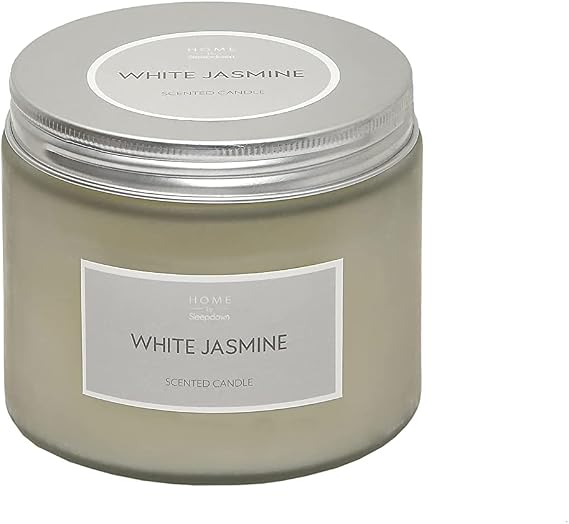 Sleepdown Core Lidded Candle Jar - White Jasmine - 240g [Energy Class A]