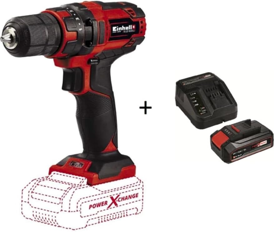 Einhell Tc-Cd 18/35 Li (1X2.5 Ah Starter Kit) Akülü Matkap Çantalı