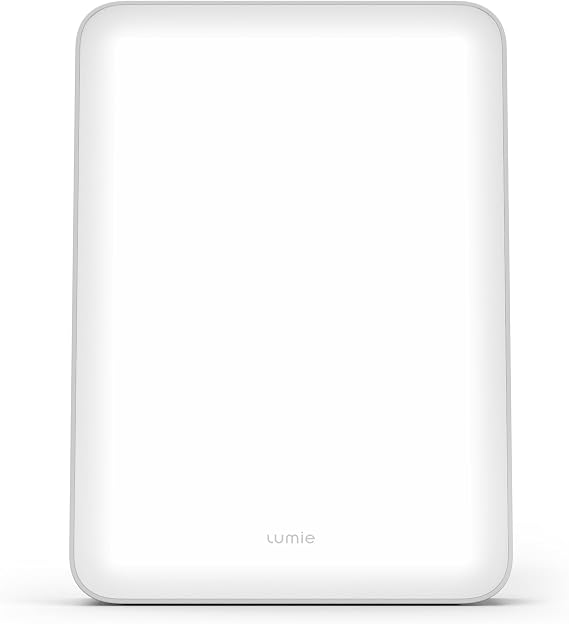 Lumie Mini Compact Light Therapy Lamp, 10,000 lux