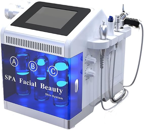 Microdermabrasion Hydra Water Facial Rejuvenation Skin Tight Machine, Reduce Acne Scars Deep Cleaning SPA Facial Equipment