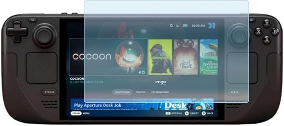 Engo Steam Deck 7 İnç İle Uyumlu Ekran Koruyucu Nano Şeffaf Oyun Konsolu