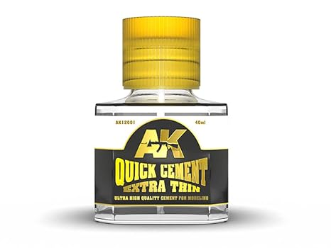 AK Interactive AK12001 Quick Cement Extra Thin