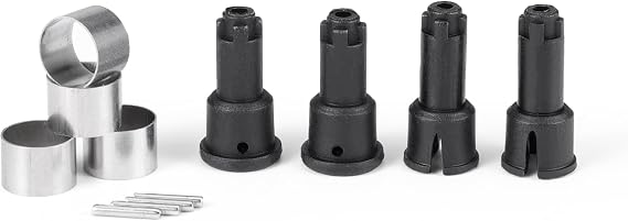 Haiboxing Rcカースペアパーツプラスチックフロント/リアホイールシャフトカップ、1/18スケールリモートコントロールトラックアクセサリー2020新バージョン18858&18859&18868m1815に適用されます