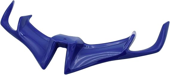 Front Spoiler Wing Deflector For Suzuki GIXXER SF 250 150 155 RS 200 Front Fairing Motorcycles Wingtip Spoiler(Blue)