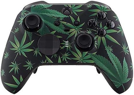 420 Black UN-MODDED Custom Controller Compatible with Xbox ONE Elite Series 2 Soft Touch Finish