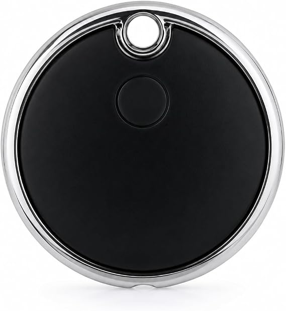 Denshi Smart Finder F35 Apple Bul Uyumlu Takip Cihazı, Anahtar ve Valiz Bulucu, Çanta Takibi, Değiştirilebilir Pil (siyah)
