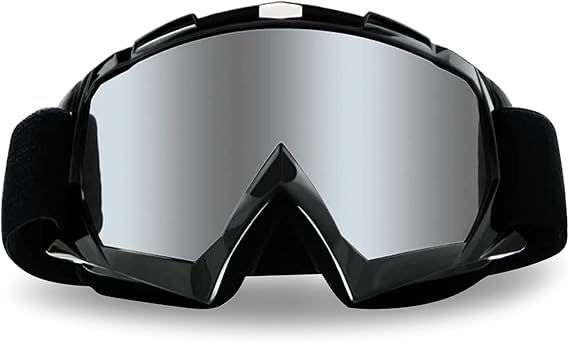 Dirt Bike Motocross Goggles - Windproof & Dustproof, Scratch Resistant, PU Resin Frame