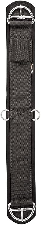 Weaver Leather Felt Lined Deluxe Super Cinch, 28-Inch, Black