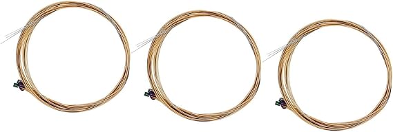 ifundom 3 Sets String Acoustic Guitar String Steel DIY Musical Instrument Replacement Guitar Parts Accessory